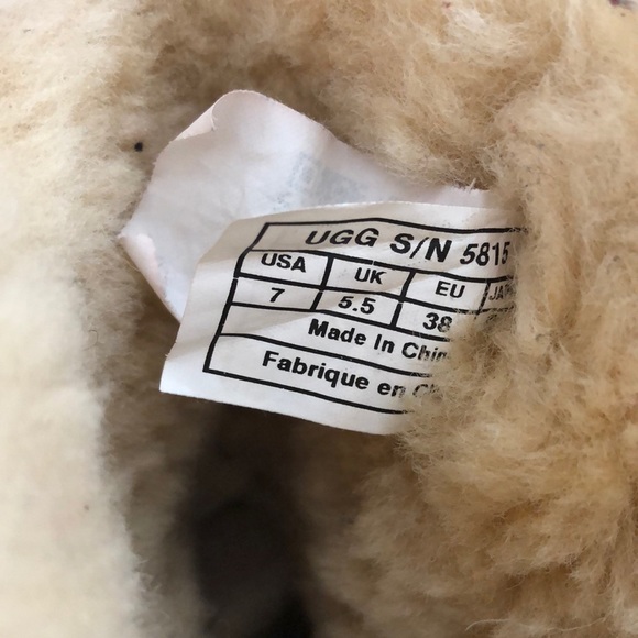 Tall Chestnut Ugg Boots Size 7 - Picture 4 of 7